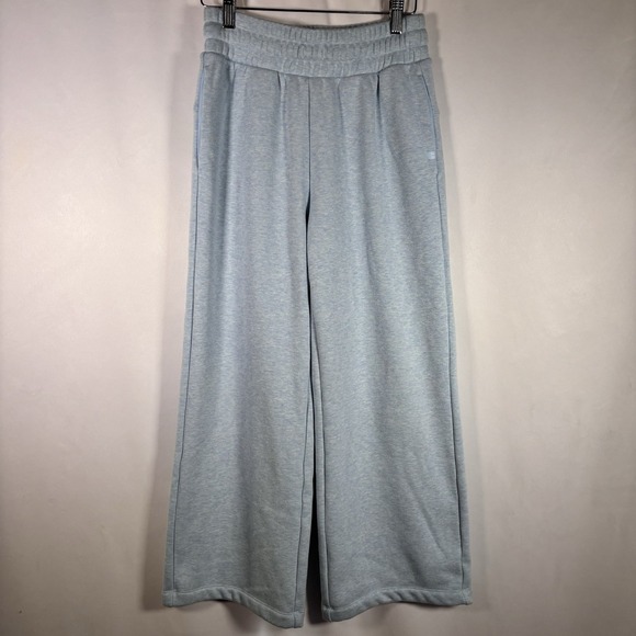 Athleta Other - Athleta Girl Wide Leg Sweat Pants Sz 12 Casual Lounge High Rise Athleisure